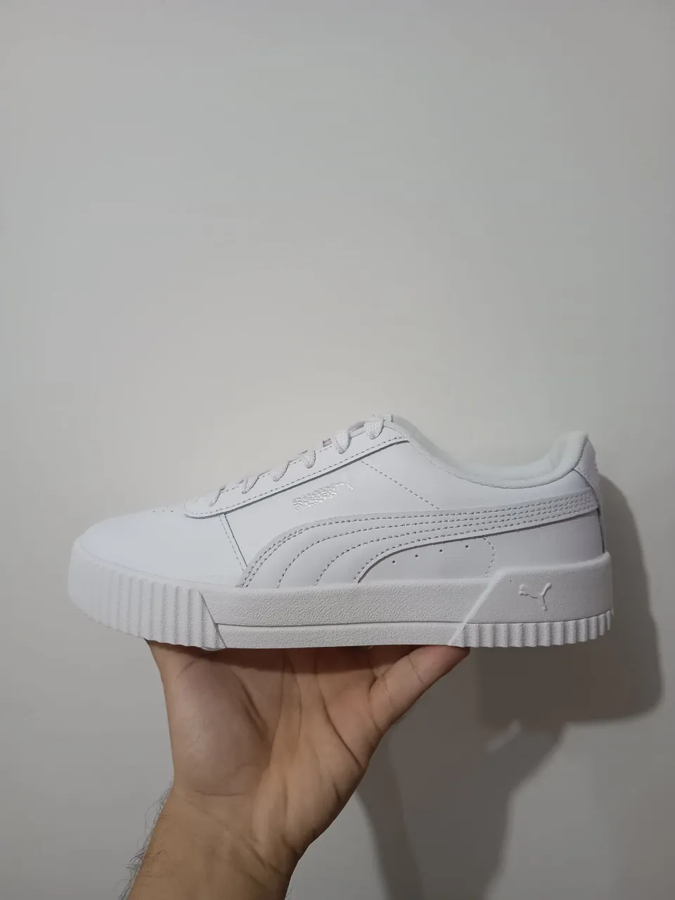 tênis feminino puma carina bold street branco ORIGINAL