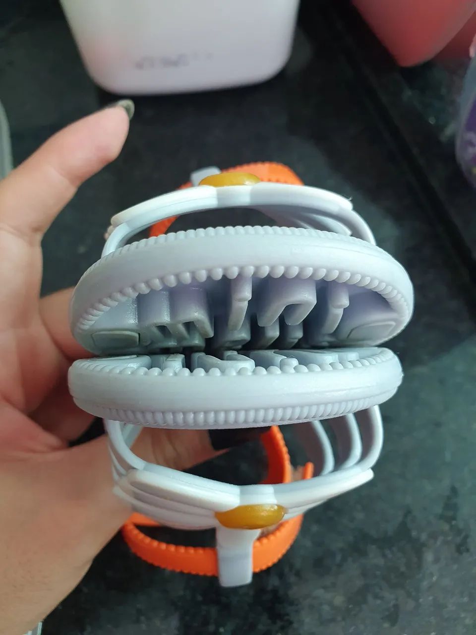 Sandálias Mini Melissa com Flores - Tamanho 22 - Foto 6