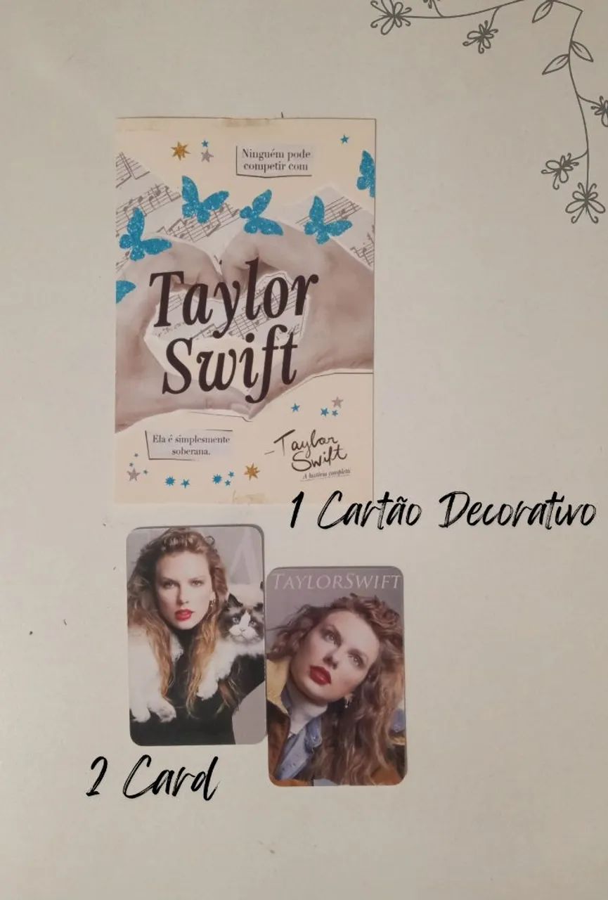 Mini Kit Taylor Swift Papelaria  - Foto 3