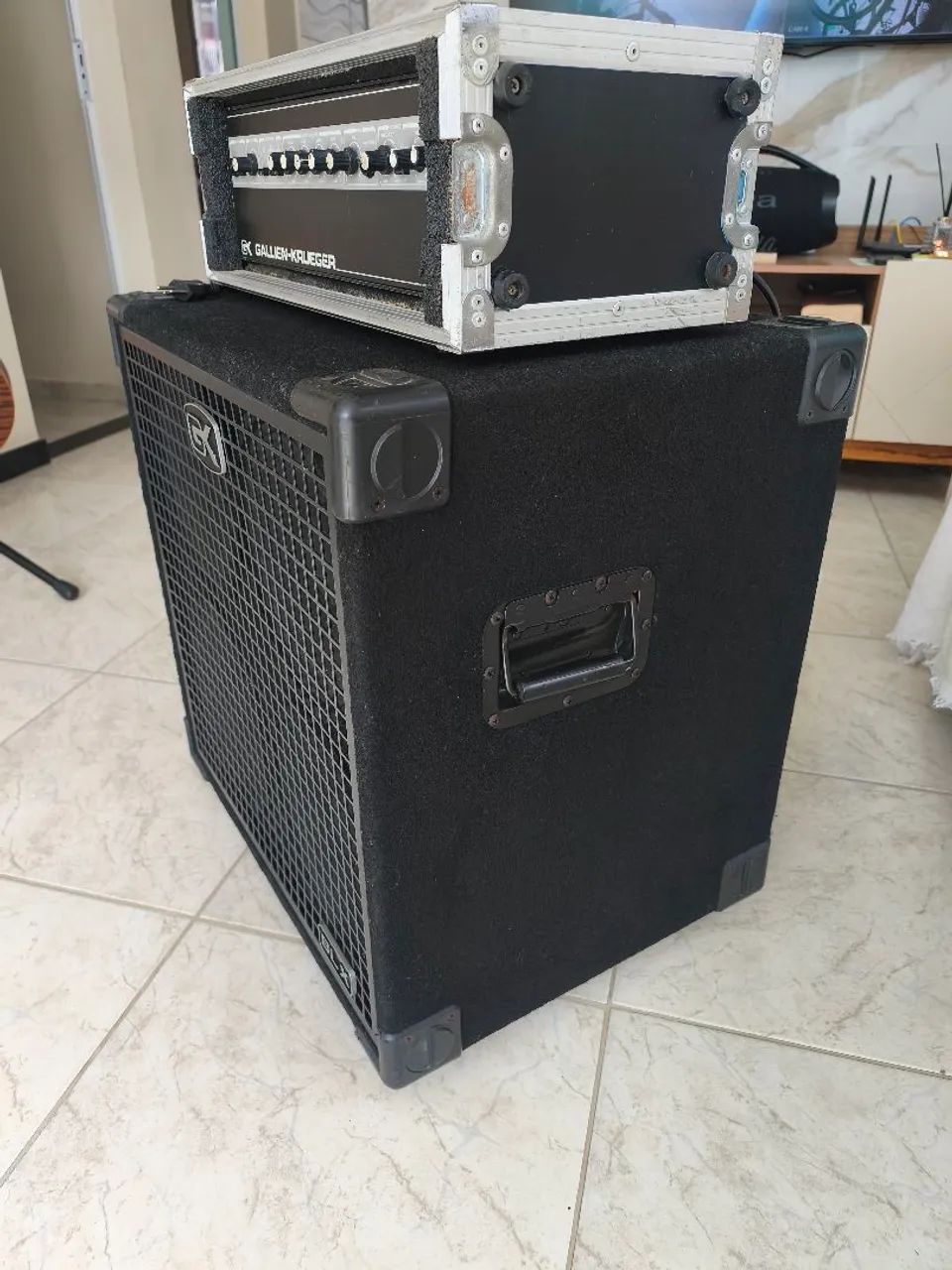 Cabeçote + Caixa GK Gallien Krueger  - Foto 4