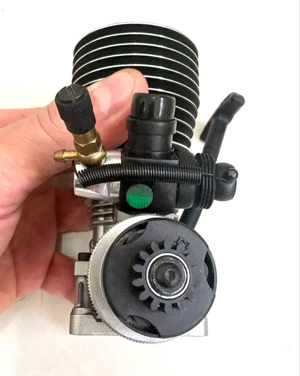 Motor Kyosho XXL .28 Scorpion com embreagem e sino , sem escapamento.  - Foto 4
