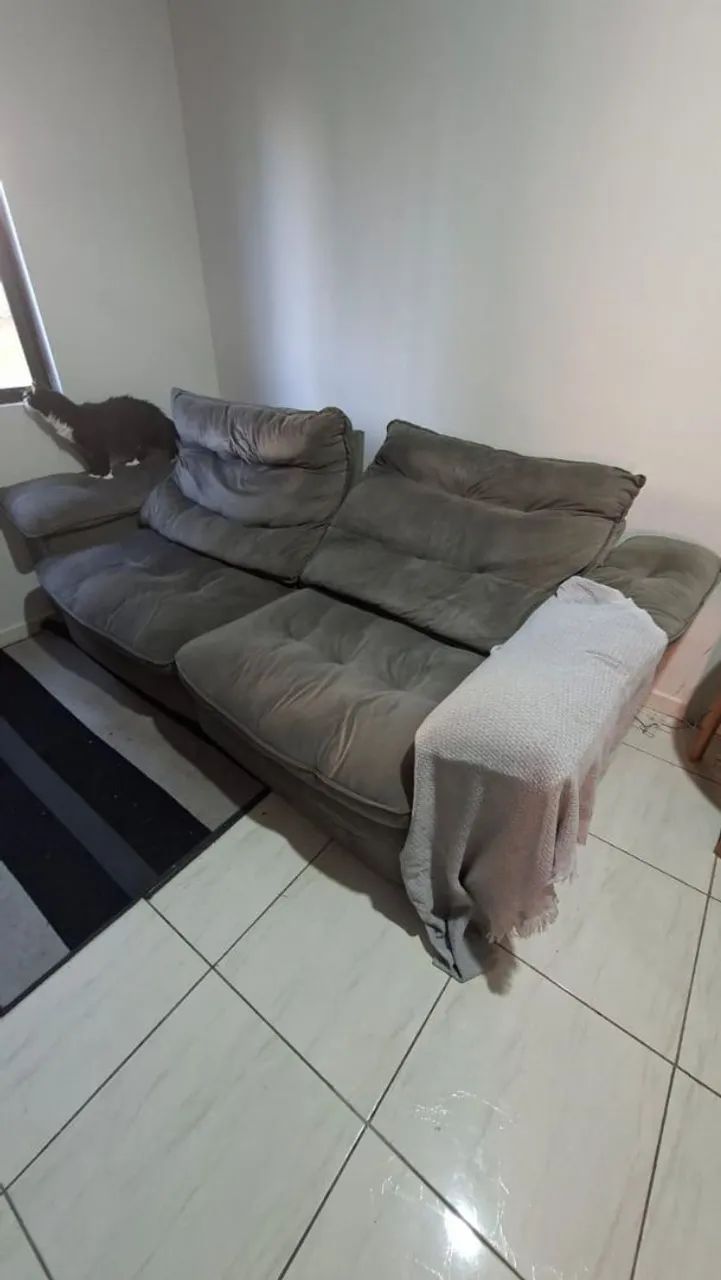 Desapega Sofá retrátil e reclinavel  - Foto 4