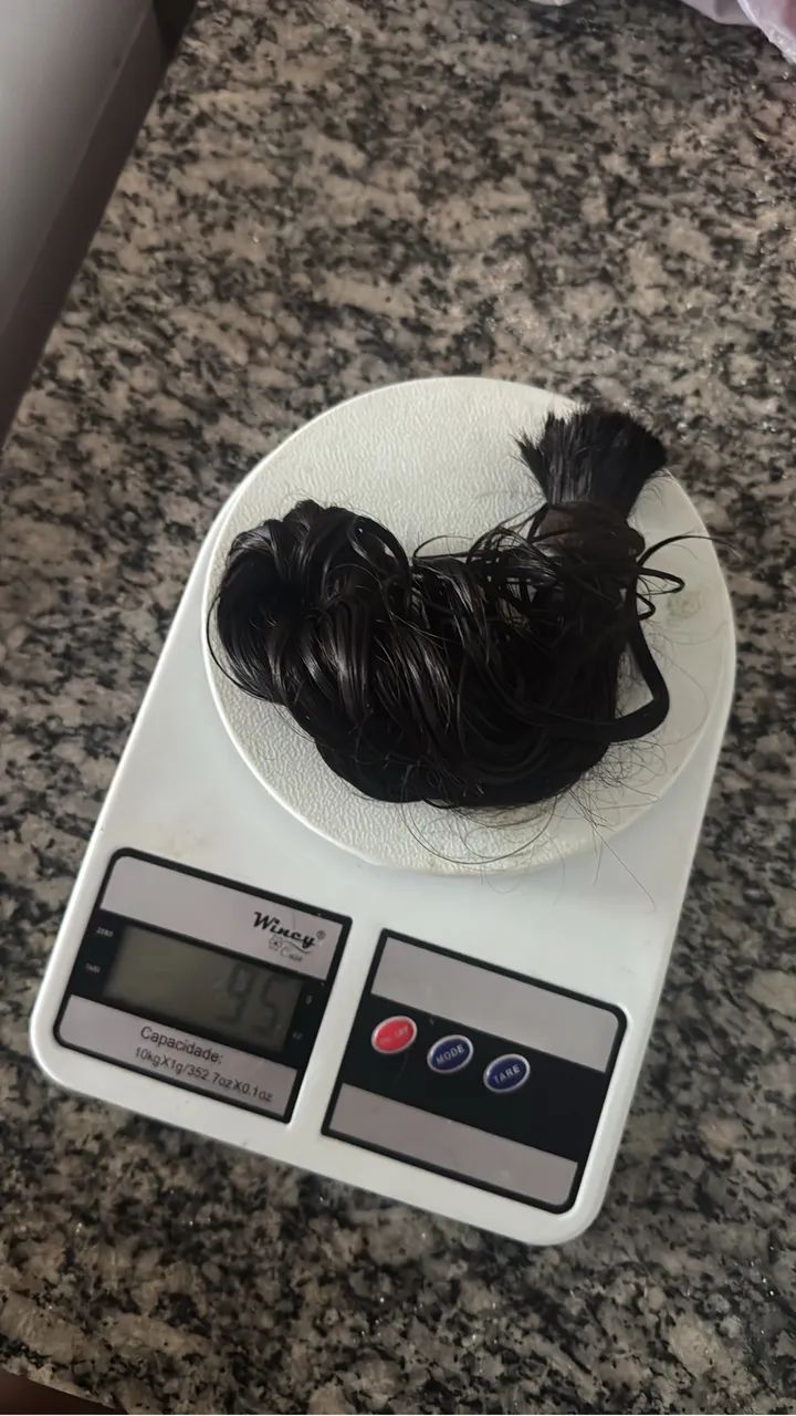 41 cm de Cabelo Brasileiro 100% virgem