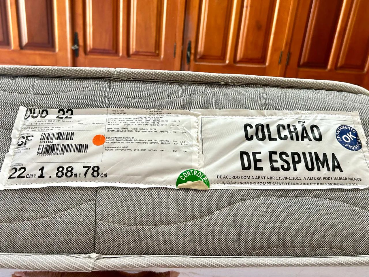 Colchão Euroflex  duo 22 - Solteiro  - Foto 3