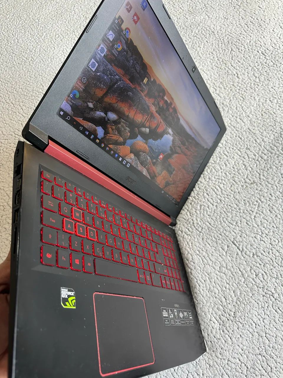 Notebook gamer nitro 5 ssd 512gb com 16gb de ram - Foto 3