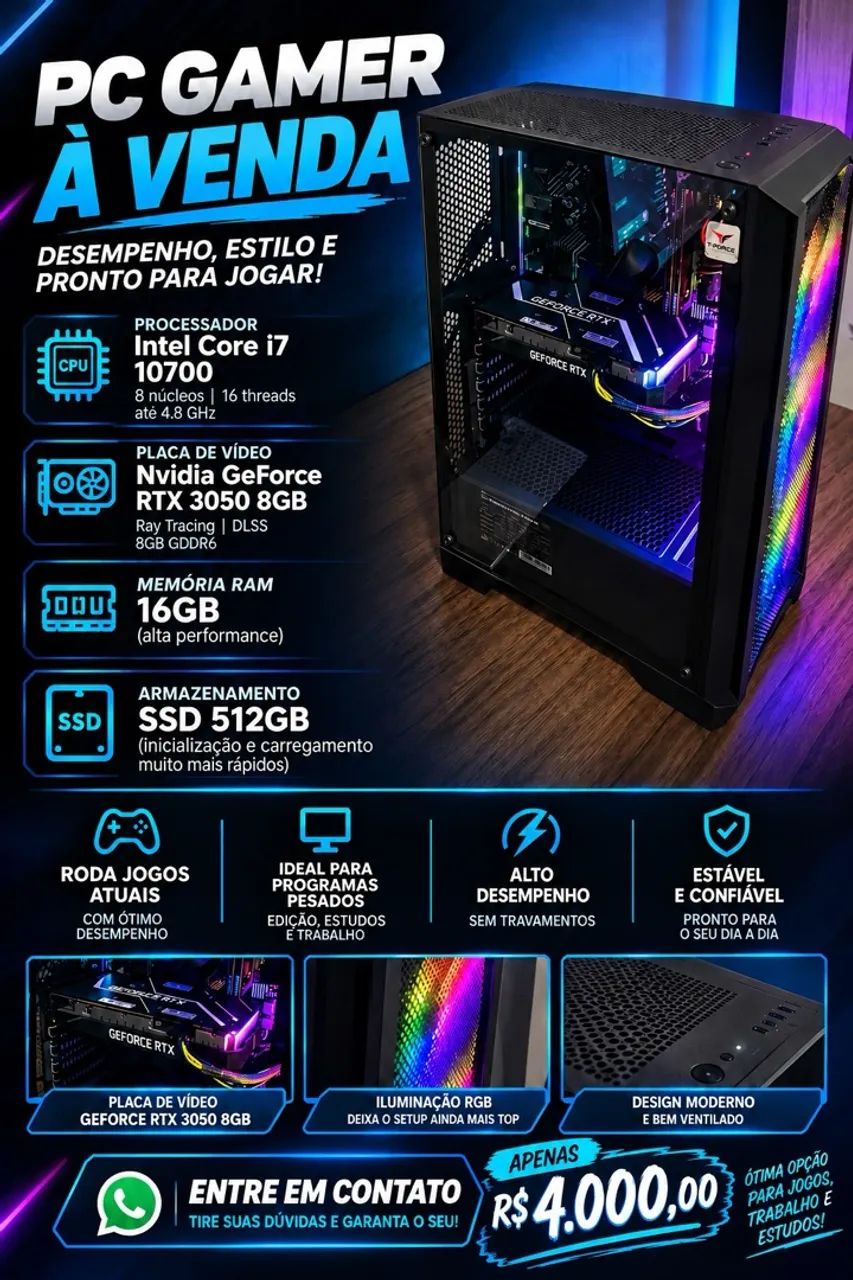 Computador gamer