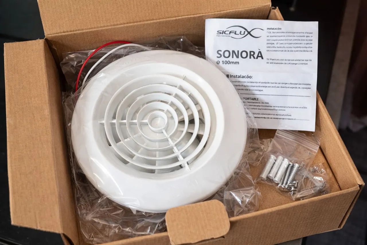 Sicflux Sonora Exhaust Fan 100mm Silent New