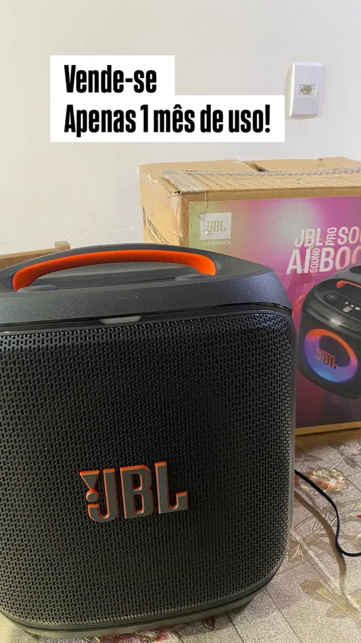 JBL apenas 1 mês de uso