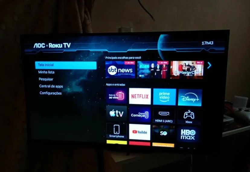 TV AOC (SISTEMA OPERACIONAL ROKU TV)  - Foto 2