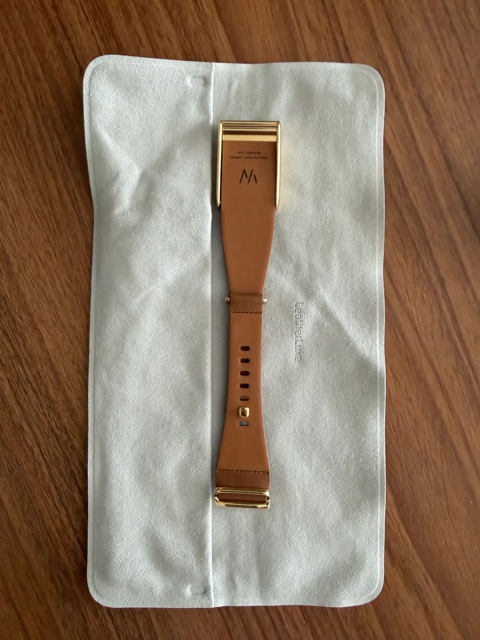 Pulseira whoop 5.0 couro original, nunca usada - Foto 2