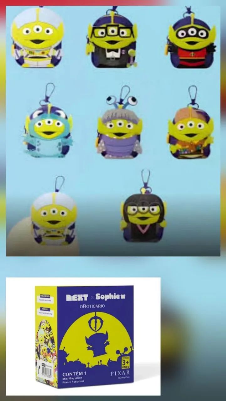 Mini bag o boticario a escolher