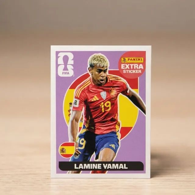 Figurinha Lamine Yamal Extra Legend Base