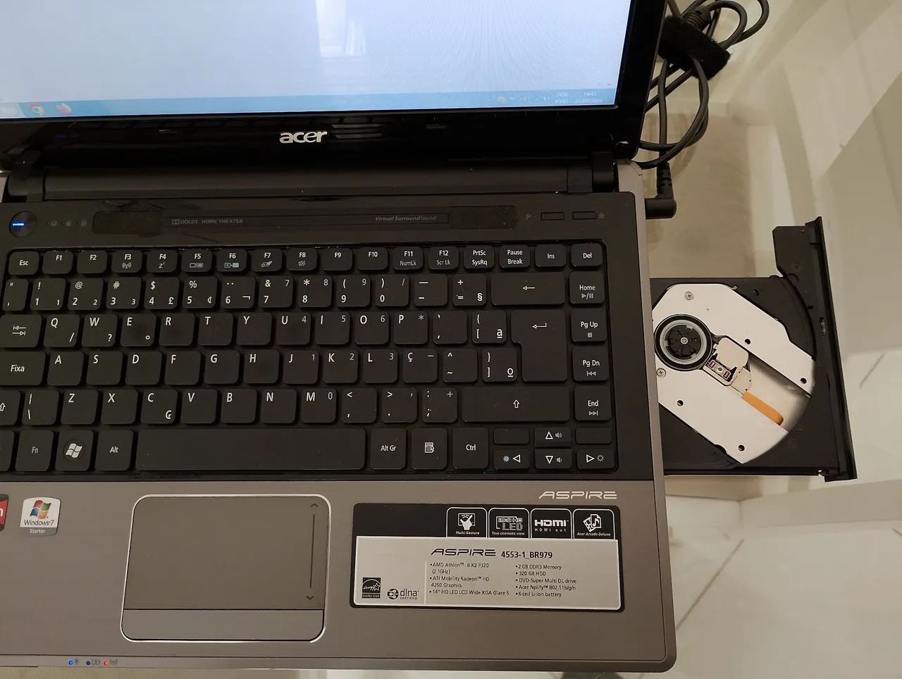 Notebook Acer Aspire 4553 - Foto 3
