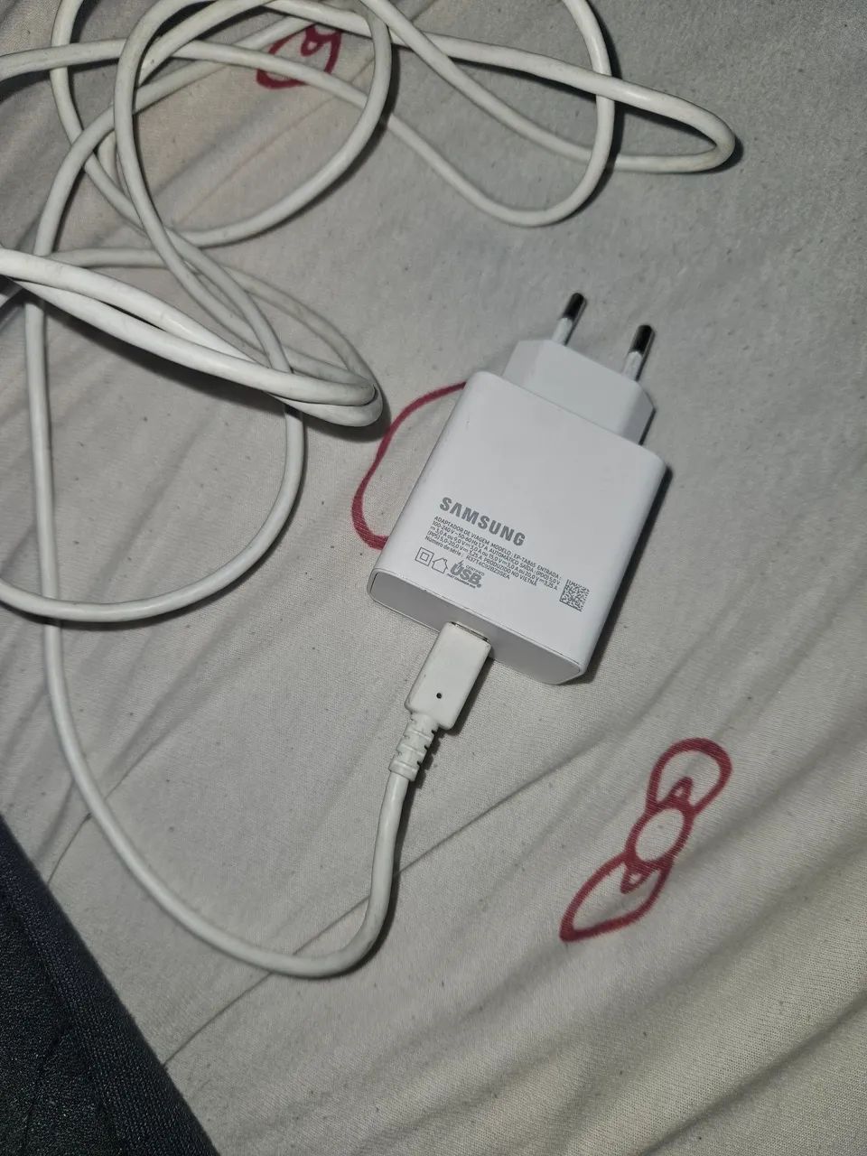 Tomada samsung original 65w