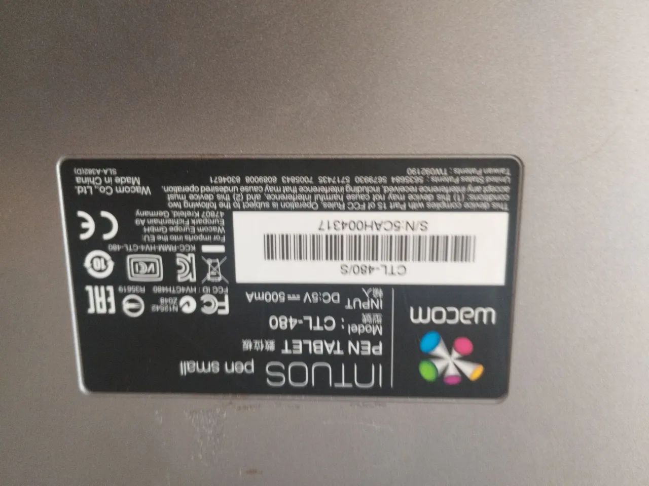 Mesa digitalizadora/ tablet INTUOS WACOM - Modelo CTL 480 - Foto 3
