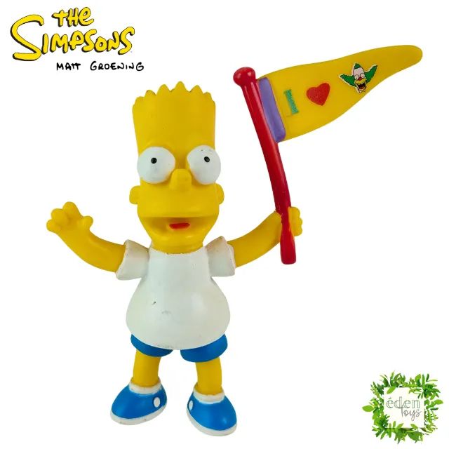 Boneco Bart Simpson fã do Krusty (cód 136) - Foto 5