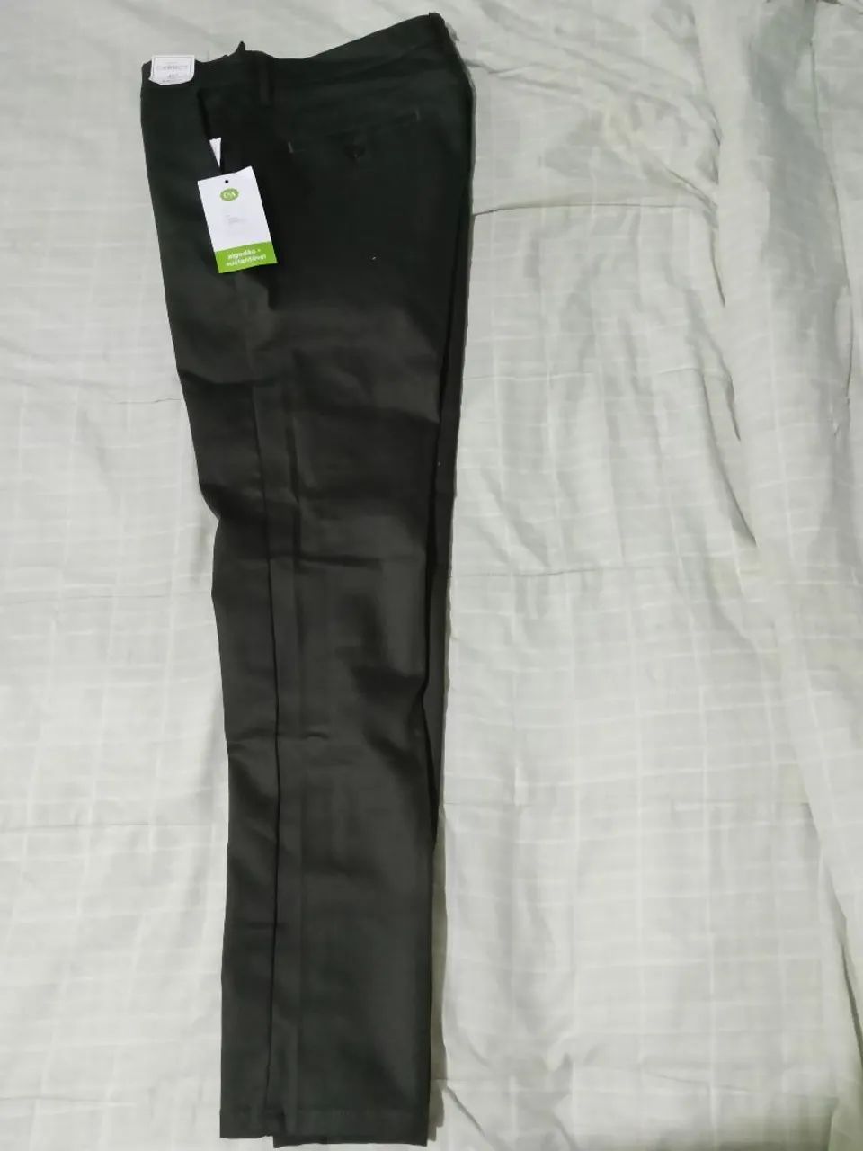 Calça Chino Verde Militar - Foto 2