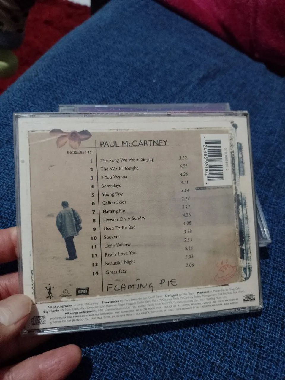 CD - Paul McCartney - Flaming Pie - Foto 2