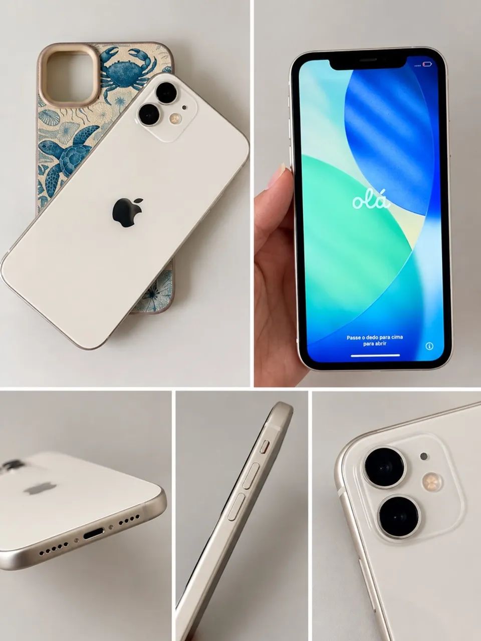 iPhone 11 Branco + Capinha