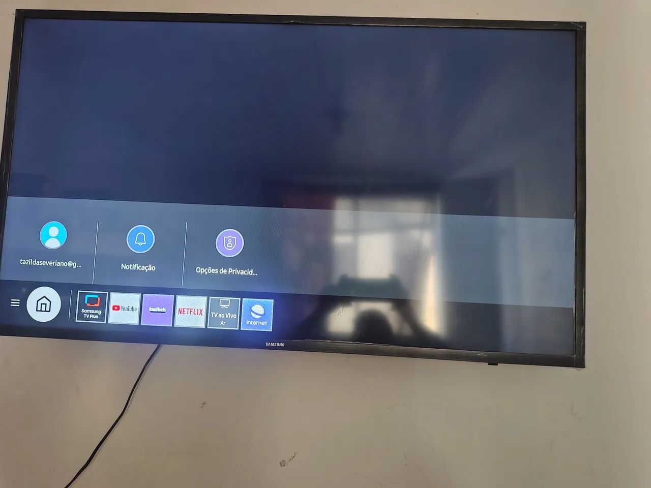 Esmart TV 43 polegadas Samsung 4K Android  - Foto 2