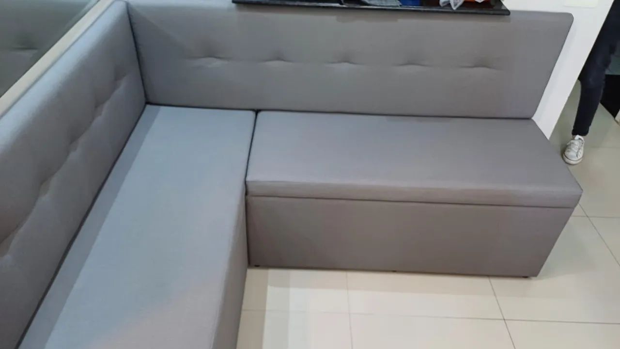 Mesa 1x1 com canto alemão bau - Foto 5
