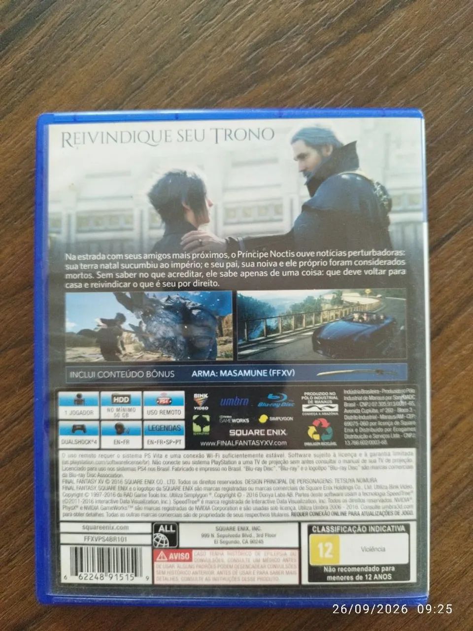Jogo PS4 - Final Fantasy XV - Foto 3