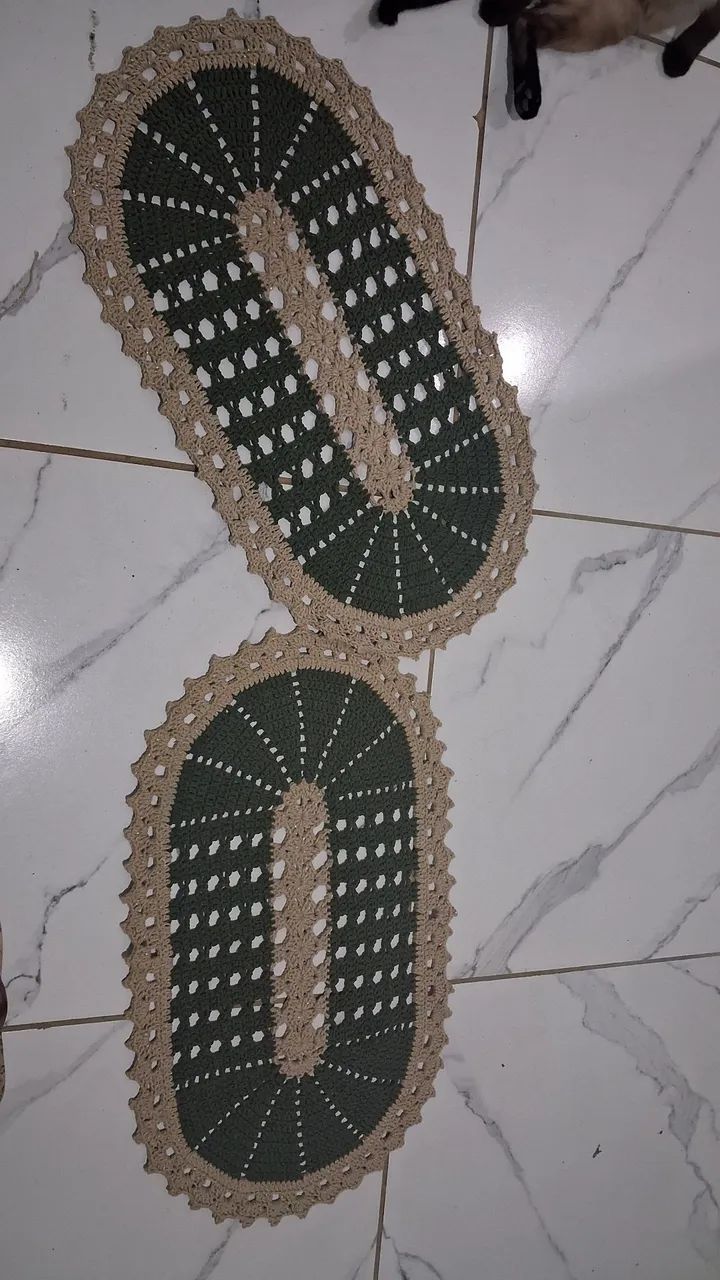 Kit tapete de crochê  - Foto 2