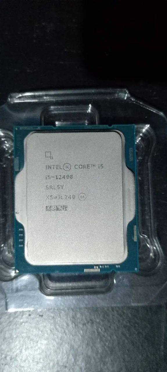 Processador i5 12400 e placa mãe asus h610m-k D4 - Foto 2