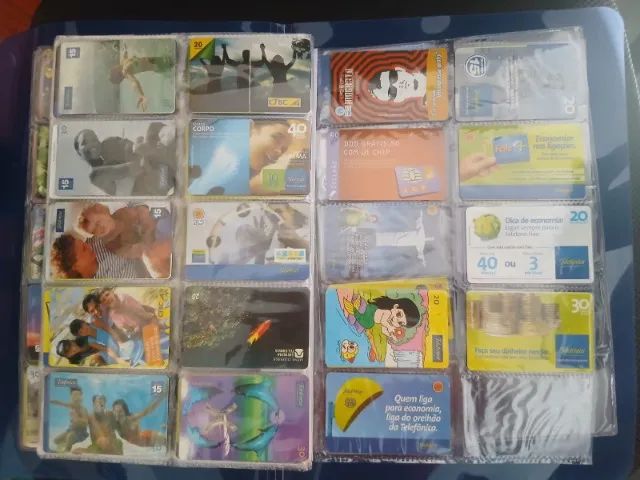 coleção de cartões telefônicos - Foto 2