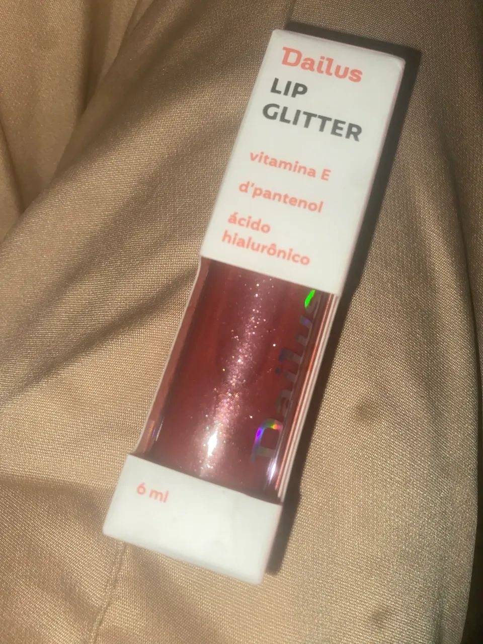 Gloss lip glitter 