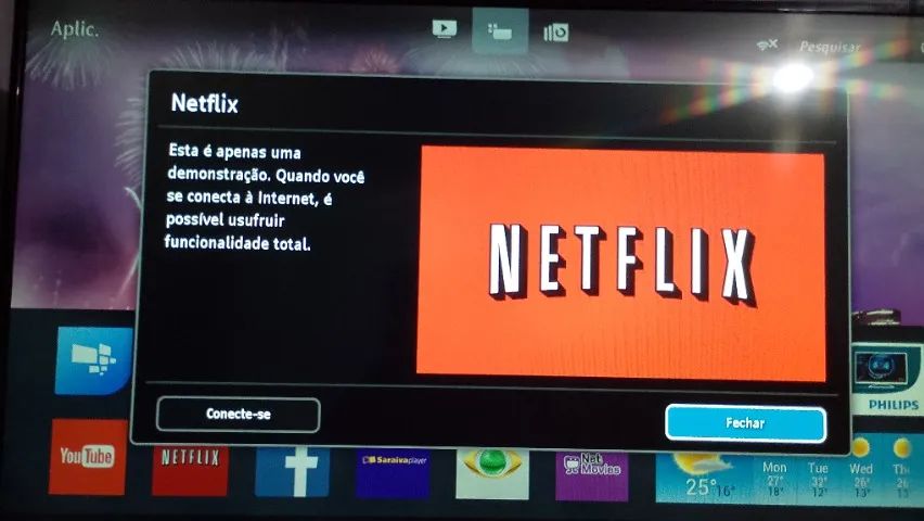 TV Phillips smart de 43 polegadas 