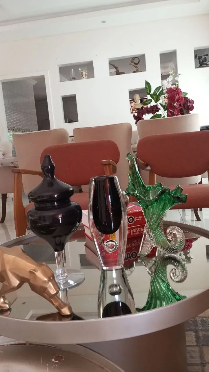 Lindo vaso murano cornopio 