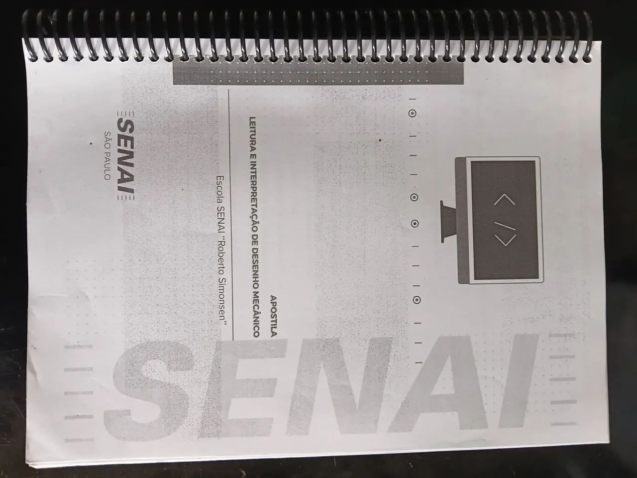 Apostilas SENAI Aux. Mecânico de Manutenção + Leitura e Interpretação de Desenho Mecânico - Foto 3