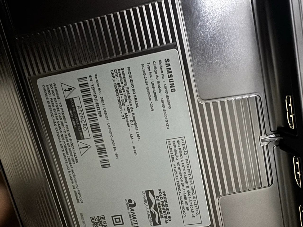 Tv LG 50 polegadas quebrada - Foto 2