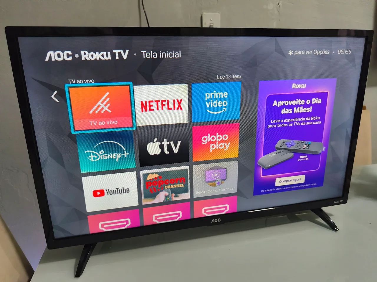 SMART TV 32  EXCELENTE BEM NOVA - Foto 2