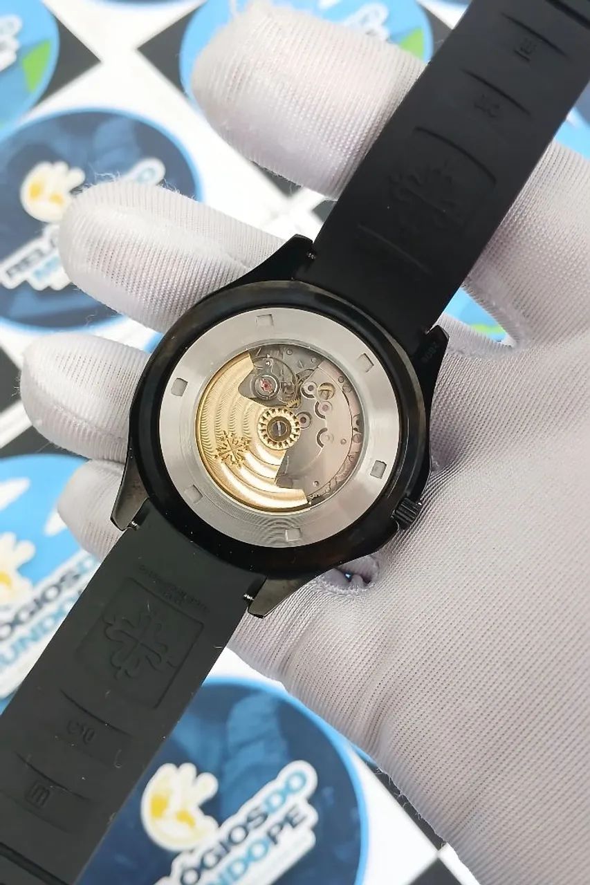 RELOGIO PK PHIL NAUTILUS ALL BLACK  - Foto 5