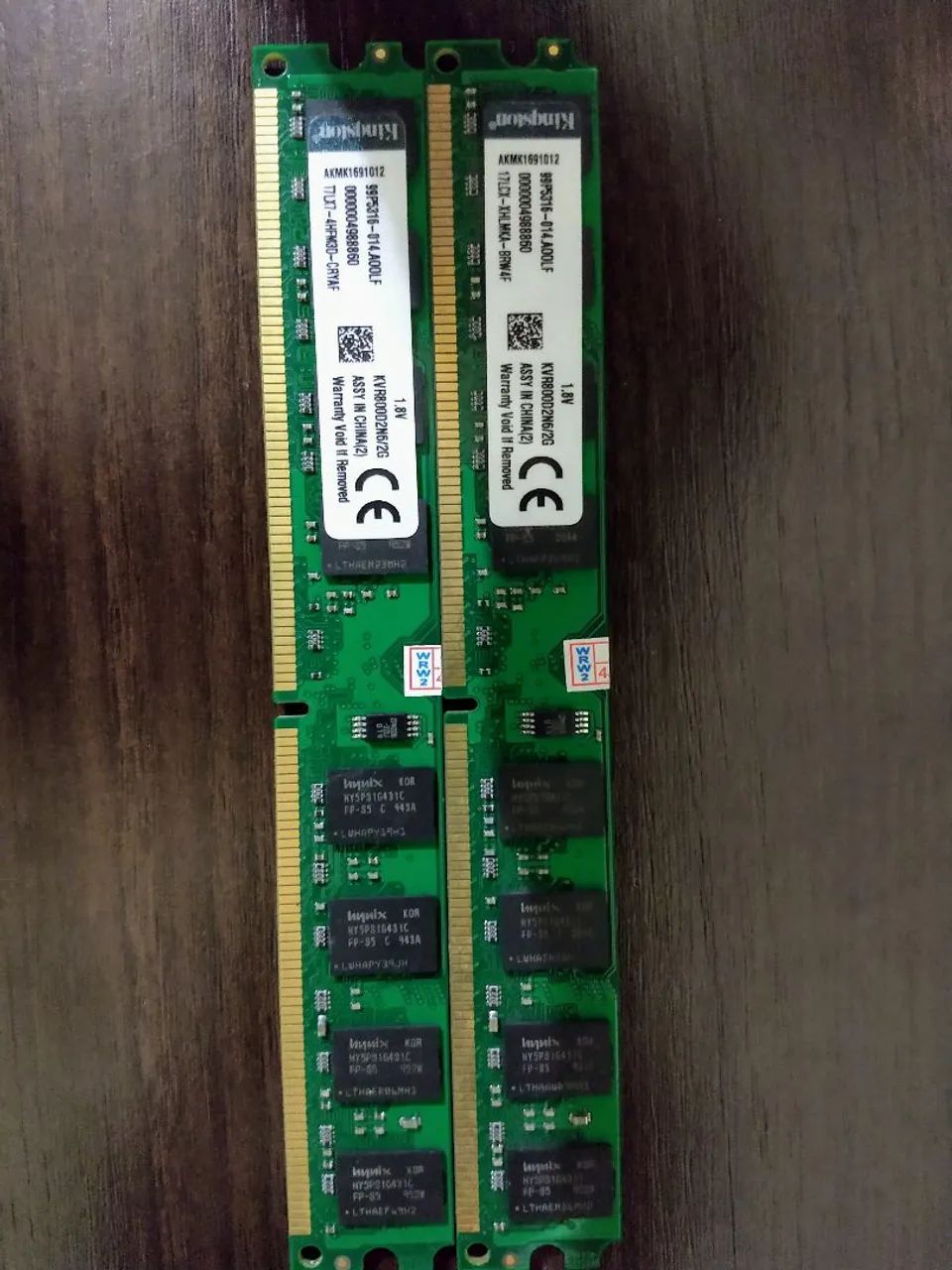 Memórias Kingston DDR e DDR2 - Foto 3