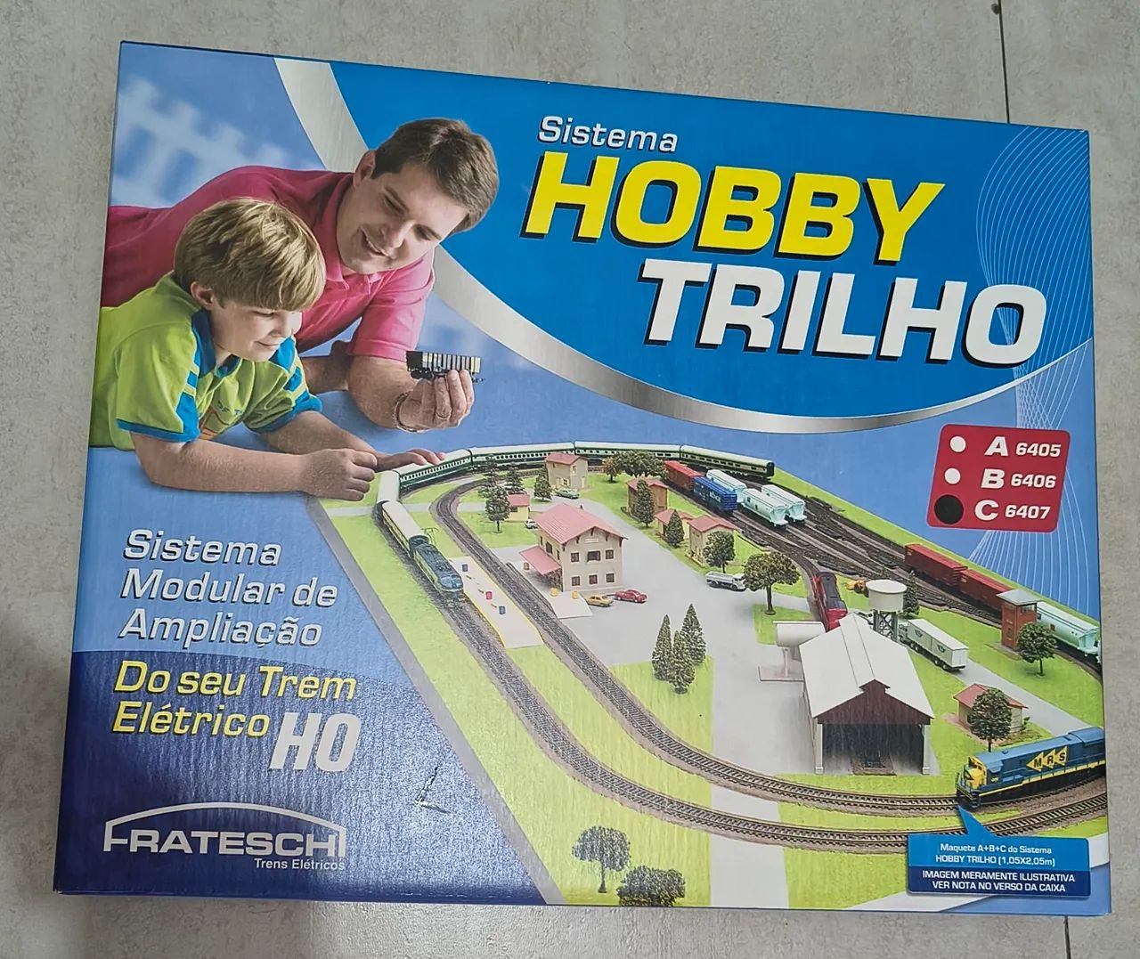 Meu primeiro Trem com Hobby trilho A e C - Foto 5