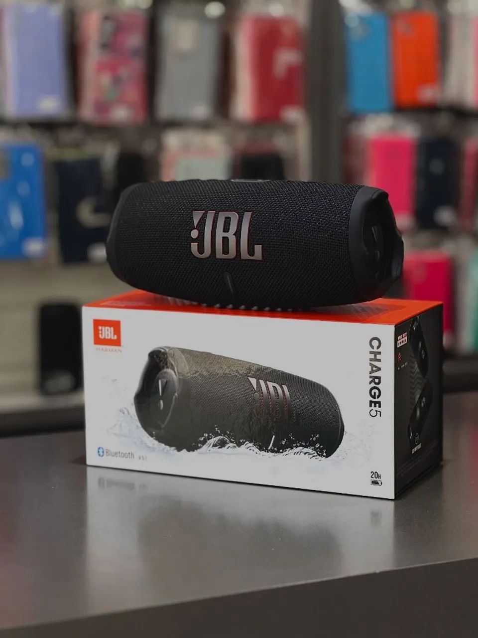 JBL charge 5 lacrada - garantia de 1 ano