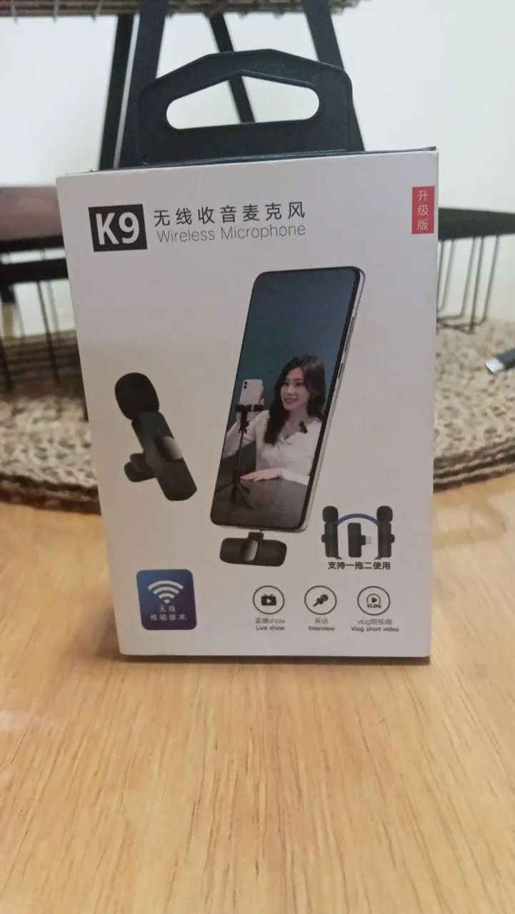 MICROFONE DE LAPELA PARA IPHONE