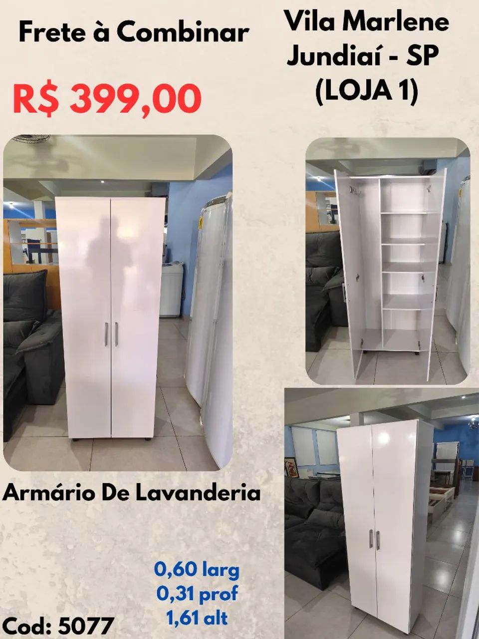 Armário De Lavanderia 