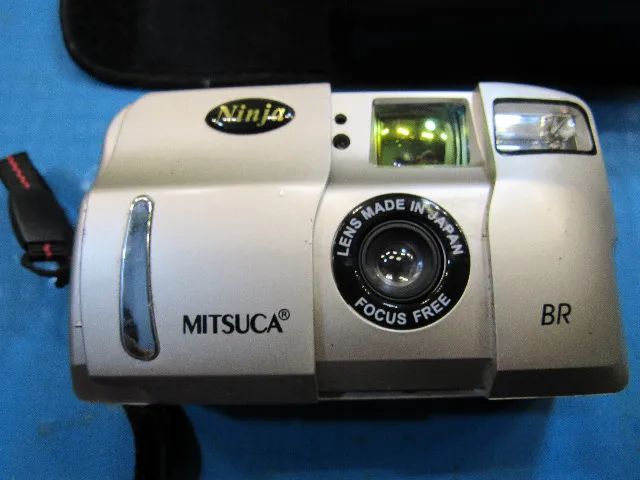 Câmera Fotográfica Analógica Mitsuca Prateado 
