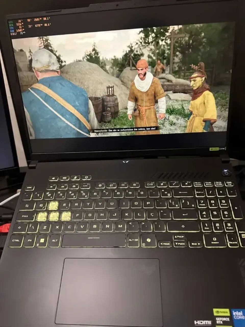 notebook Asus Tuf f16 RTX 4050 - Foto 2