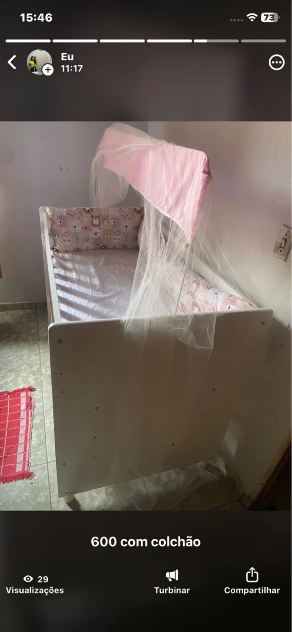 Cômoda e berço 