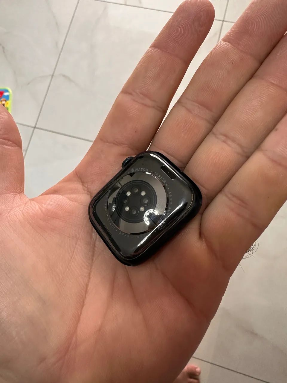 Apple Watch S8 45mm GPS Midnight com Caixa - Foto 2