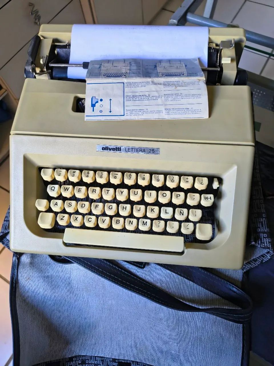 Máquina de Datilografia 