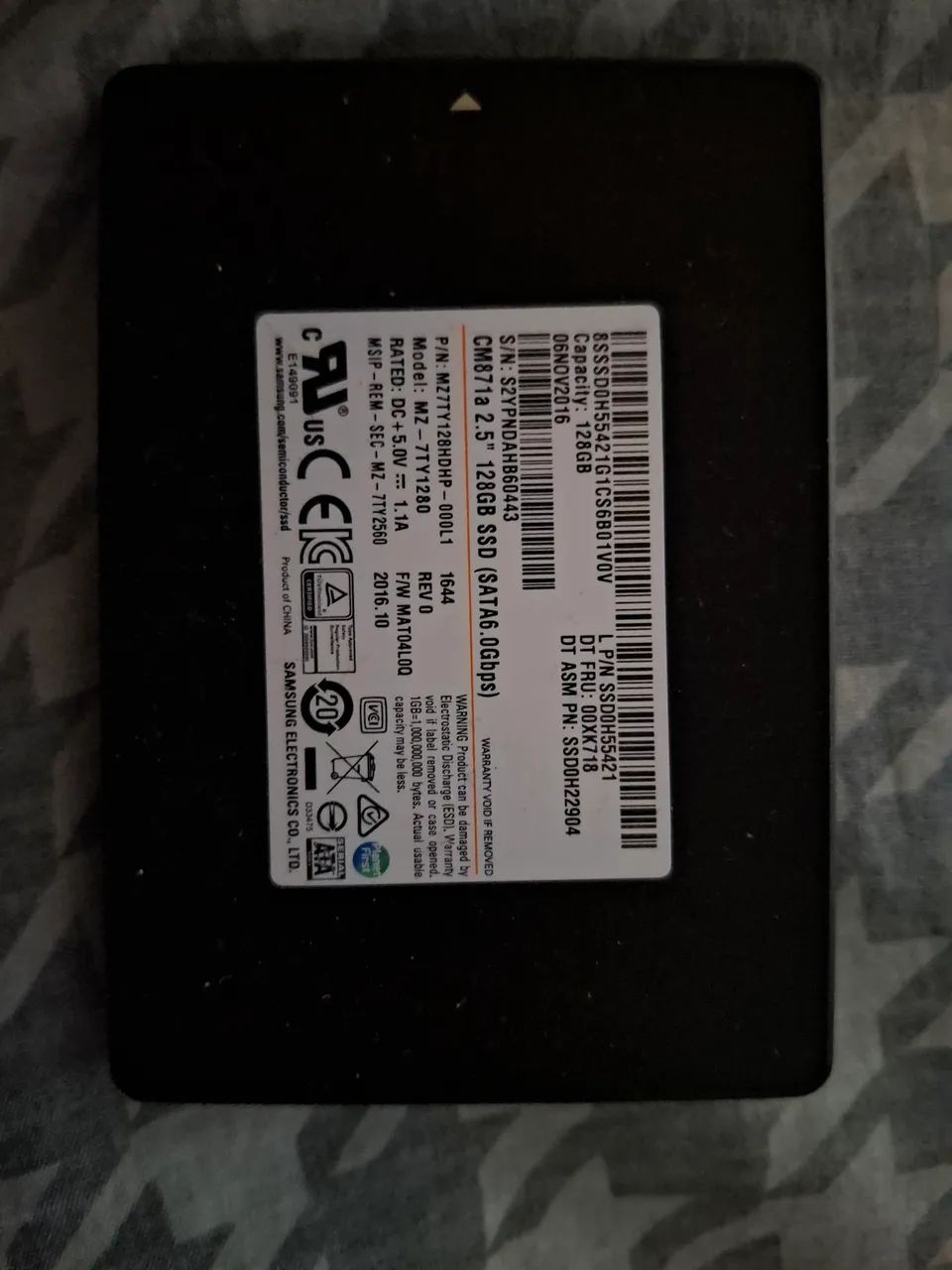 Ssd 128GB 