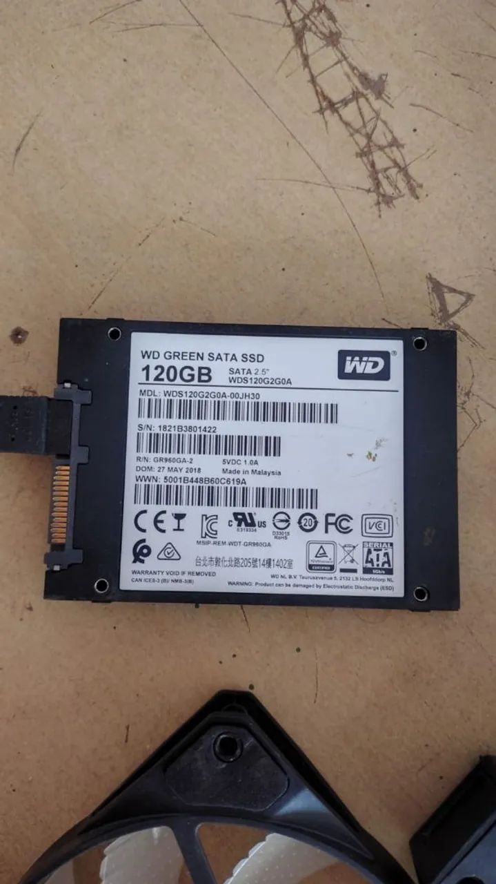 SSD sata Green 120GB pegando perfeitamente 100 R$  - Foto 2