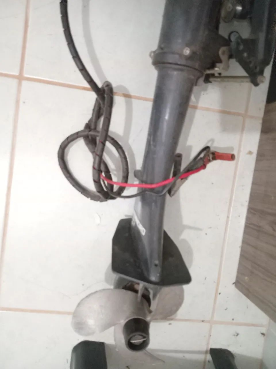 Motor de Popa Meghi 5.9 HP Usado - Completo - R$ 600 - Foto 4