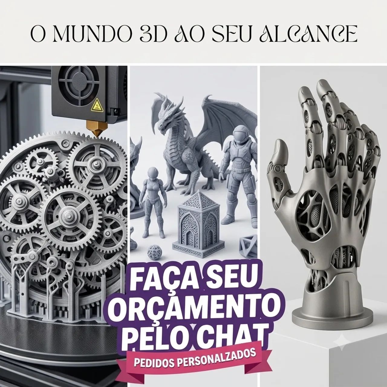Impressão 3d personalizada  - Foto 2